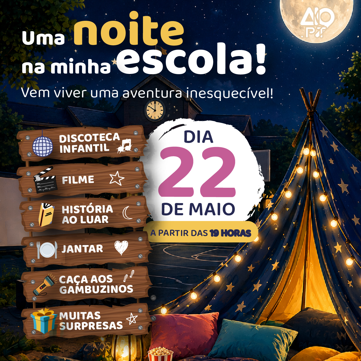 FICHA DE INSCRIÇÃO –  “Uma Noite na Minha Escola!”